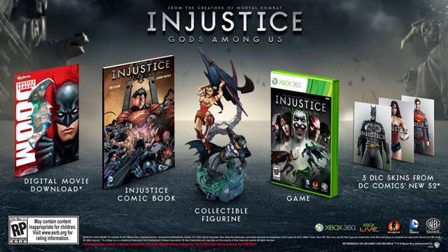 Injustice Gods Amongst Us - Microsoft Xbox 360 video game collectible [Barcode 5051892124935] - Main Image 2