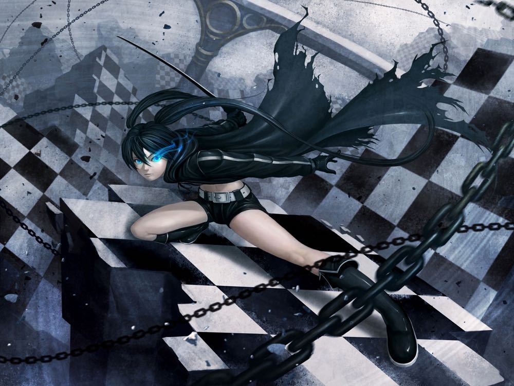 Black Rock Shooter - Sony PlayStation Portable (PSP) (Image Epoch - 1) video game collectible [Barcode 4580320630041] - Main Image 4