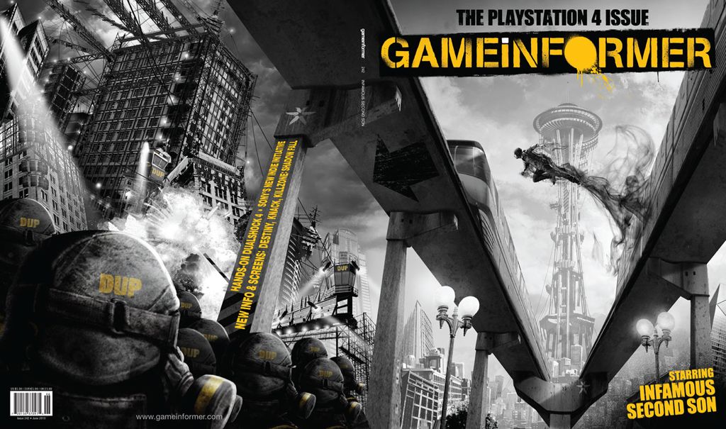 inFAMOUS: Second Son - Sony PlayStation 4 (PS4) (Sucker Punch - 1) video game collectible [Barcode 711719047254] - Main Image 2