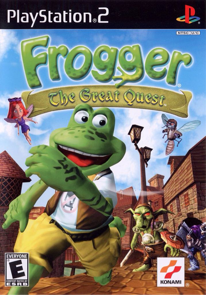 Frogger The Great Quest - Sony PlayStation 2 (PS2) video game collectible - Main Image 1