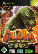 Godzilla Destroy all Monsters Melee - Microsoft Xbox (Atari) video game collectible - Main Image 1