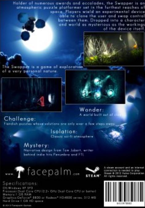 The Swapper - Sony PlayStation 4 (PS4) video game collectible - Main Image 2