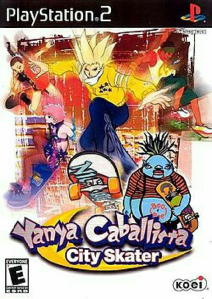 Yanya Caballista: City Skater - Sony PlayStation 2 (PS2) (Koei - 1-2) video game collectible [Barcode 040198001113] - Main Image 2