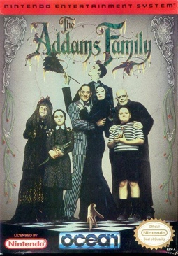 The Addams Family - Nintendo Entertainment System (NES) (Ocean - 1) video game collectible [Barcode 5013156610042] - Main Image 1