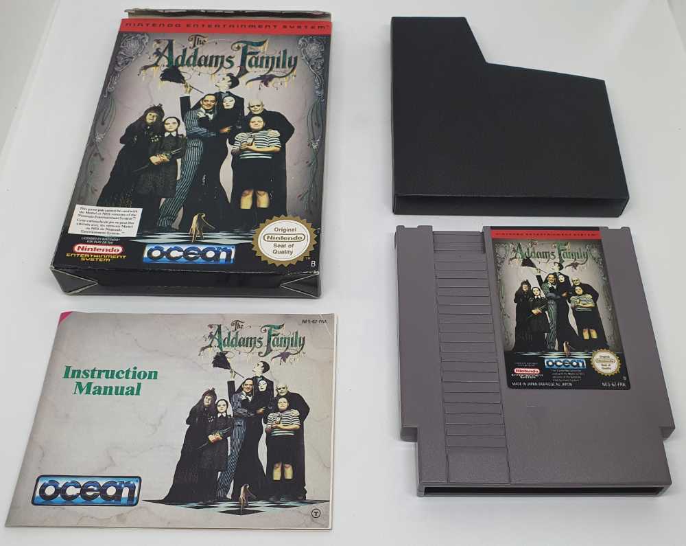 The Addams Family - Nintendo Entertainment System (NES) (Ocean - 1) video game collectible [Barcode 5013156610042] - Main Image 3