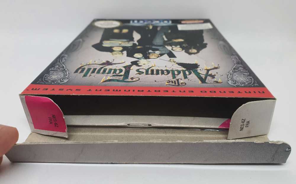 The Addams Family - Nintendo Entertainment System (NES) (Ocean - 1) video game collectible [Barcode 5013156610042] - Main Image 4