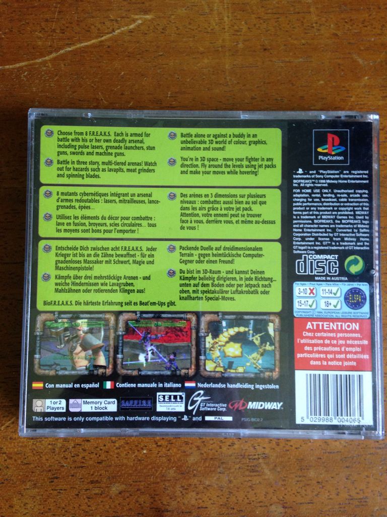 Biofreaks - Sony PlayStation video game collectible - Main Image 2