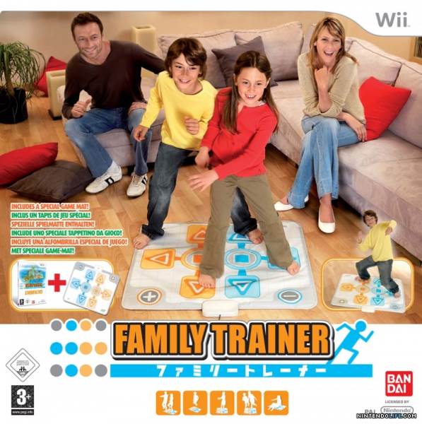 Wii Family Trainer - Nintendo Wii video game collectible - Main Image 1