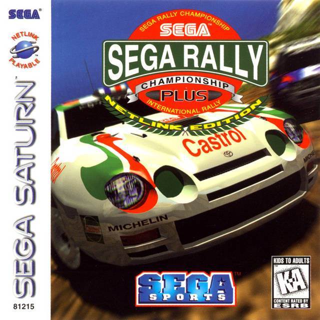Sega Rally Championship Netlink Edition - Sega Saturn video game collectible - Main Image 1