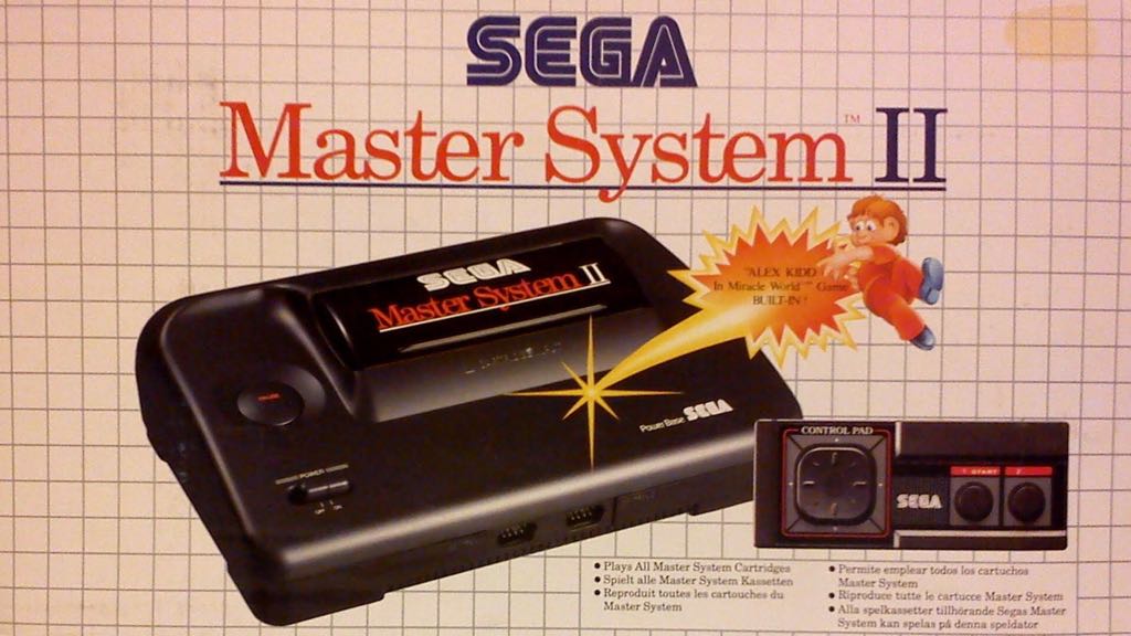 Master System II - Sega Master System (Sega - 1-2) video game collectible - Main Image 2