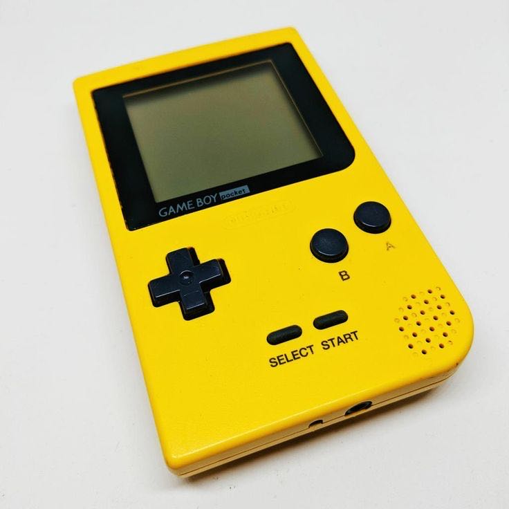 Gameboy Pocket Console - Yellow - Nintendo Game Boy video game collectible - Main Image 2