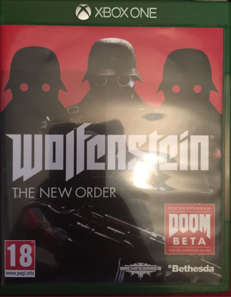 Wolfenstein - The New Order - Microsoft Xbox One video game collectible - Main Image 1