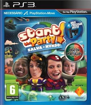 Start The Party - Salva O Mundo! - Sony PlayStation 3 (PS3) video game collectible [Barcode 711719168690] - Main Image 1