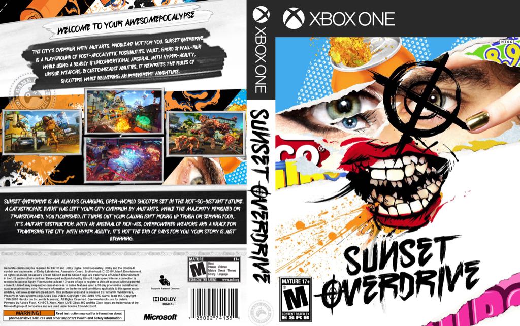 Sunset Overdrive - Microsoft Xbox One (Zz Xbox One - 1, 1-8) video game collectible [Barcode 885370853889] - Main Image 2