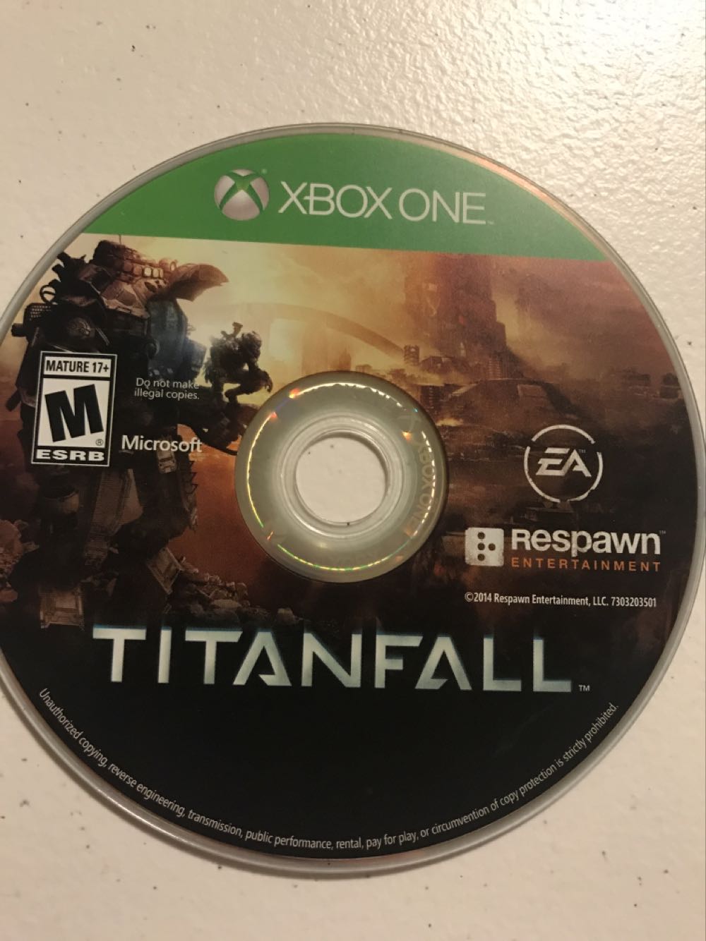 Titanfall - Microsoft Xbox One ((EA) Electronic Arts - 12) video game collectible [Barcode 014633730326] - Main Image 4