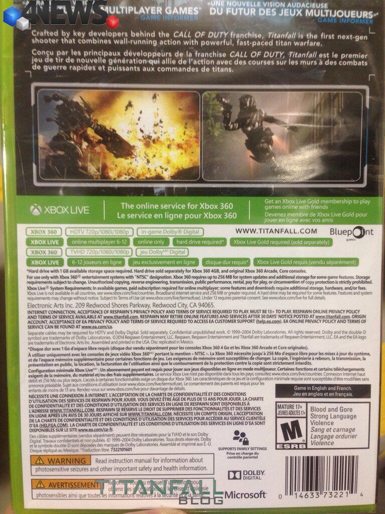 Titanfall - Microsoft Xbox One (1-2) video game collectible - Main Image 2