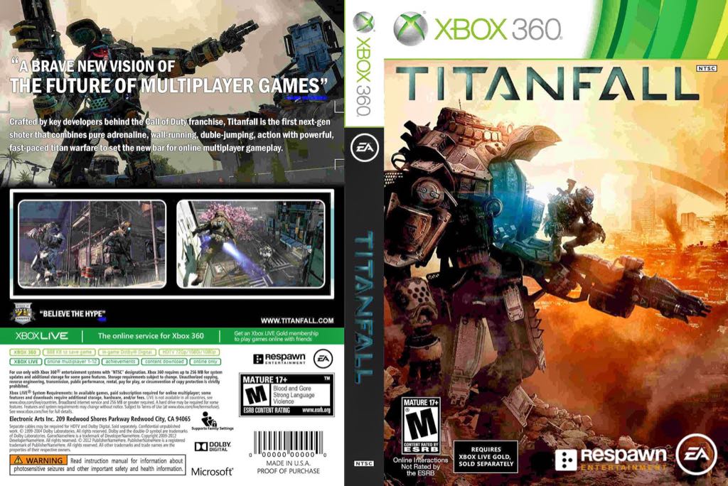 Titanfall - Microsoft Xbox One video game collectible - Main Image 2