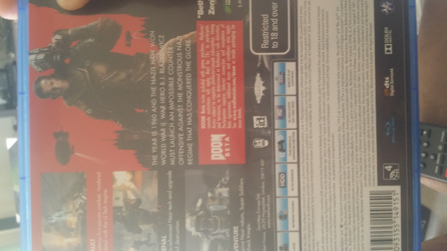 Wolfenstein: The New Order - Microsoft Xbox One (Bethesda Softworks - Single-Player) video game collectible [Barcode 0093155149298] - Main Image 2