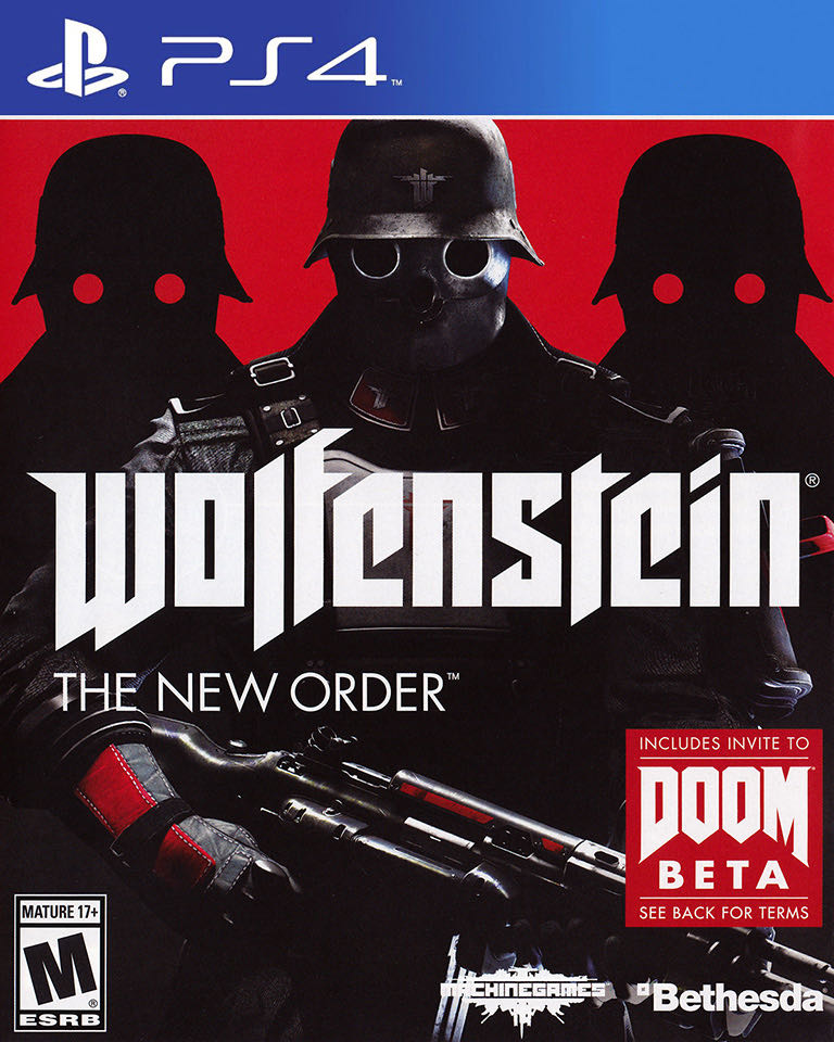 Wolfenstein: The New Order - Sony PlayStation 4 (PS4) (Bethesda - 1) video game collectible [Barcode 093155118225] - Main Image 3