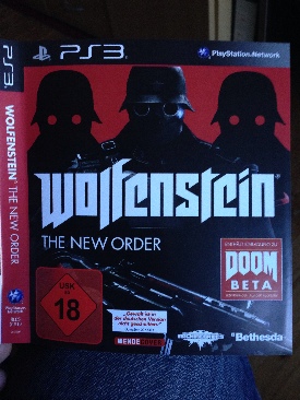 Wolfenstein: The New Order - Sony PlayStation 3 (PS3) video game collectible [Barcode 093155148680] - Main Image 1
