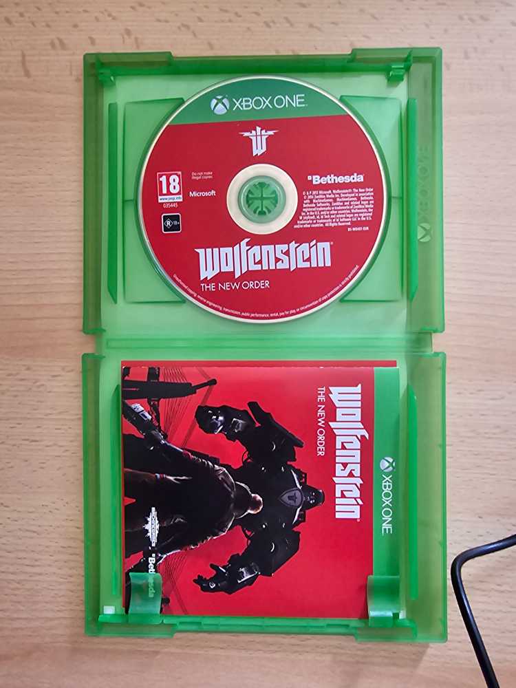 Wolfenstein: The New Order - Microsoft Xbox One video game collectible [Barcode 093155149335] - Main Image 3