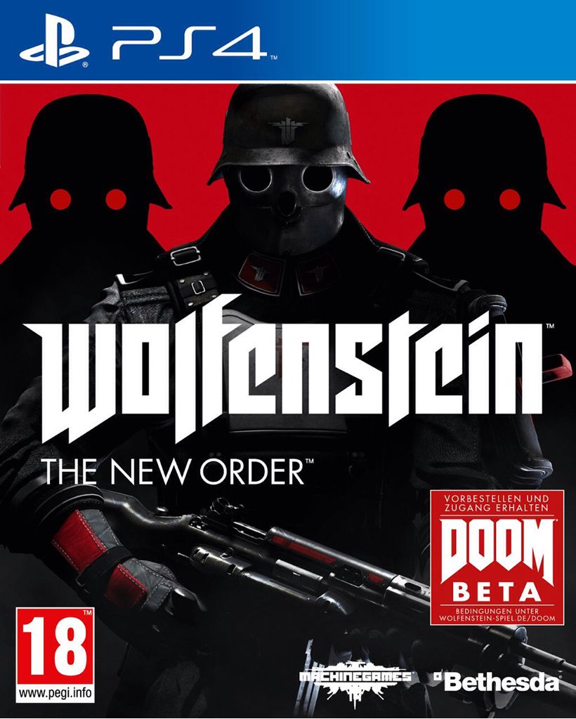 Wolfenstein: The New Order - Sony PlayStation 4 (PS4) (Bethesda - 1) video game collectible - Main Image 1