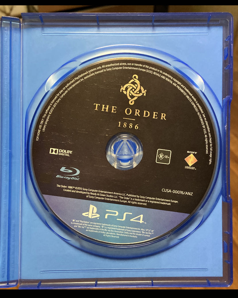 The Order: 1886 - Sony PlayStation 4 (PS4) (Ready At Dawn - 1) video game collectible [Barcode 711719284291] - Main Image 4