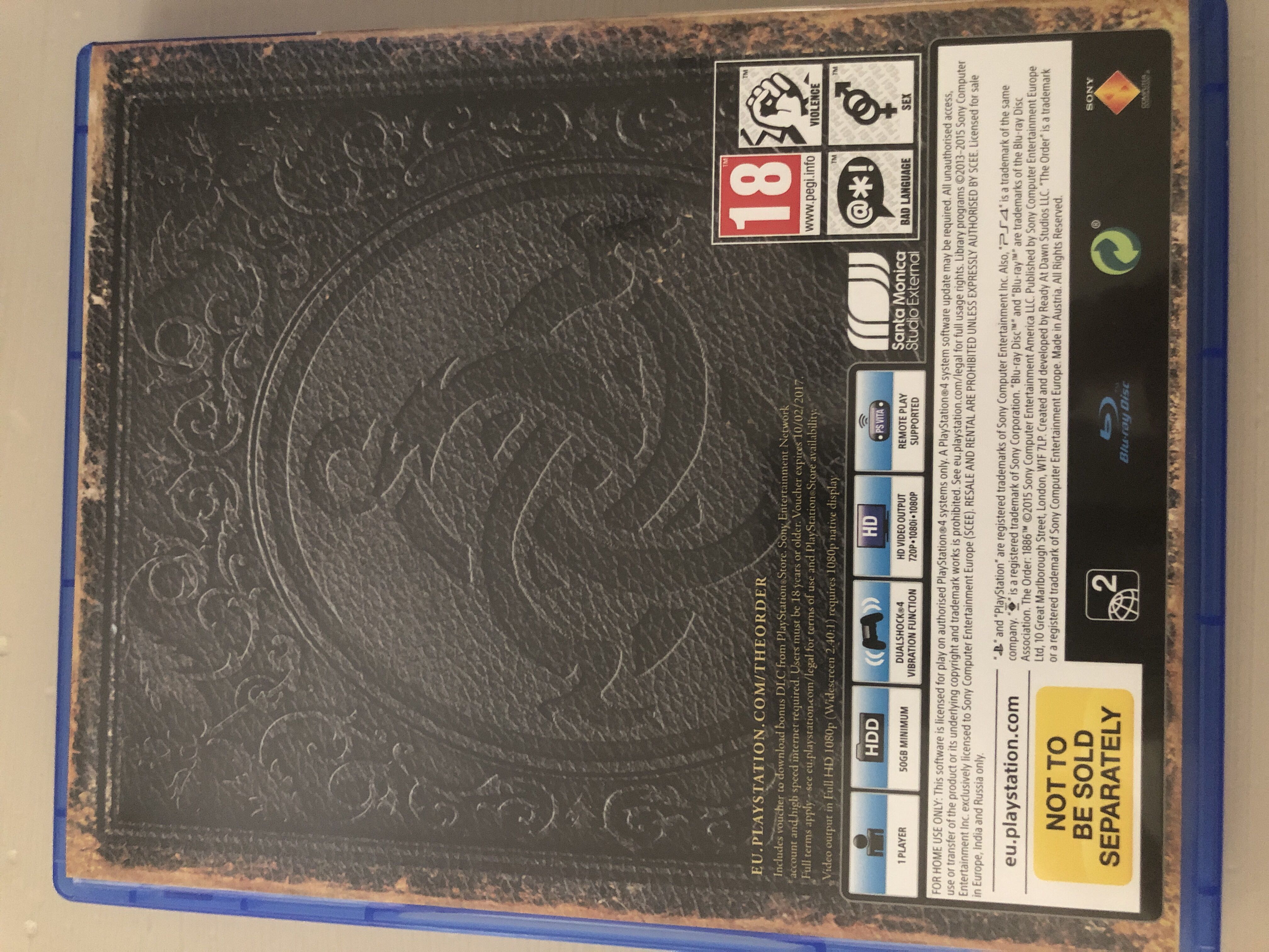 The Order: 1886 - Sony PlayStation 4 (PS4) video game collectible - Main Image 2