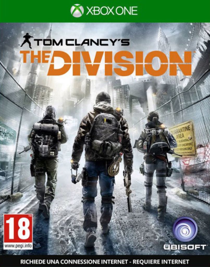Tom Clancy’s The Division - Microsoft Xbox One video game collectible - Main Image 1