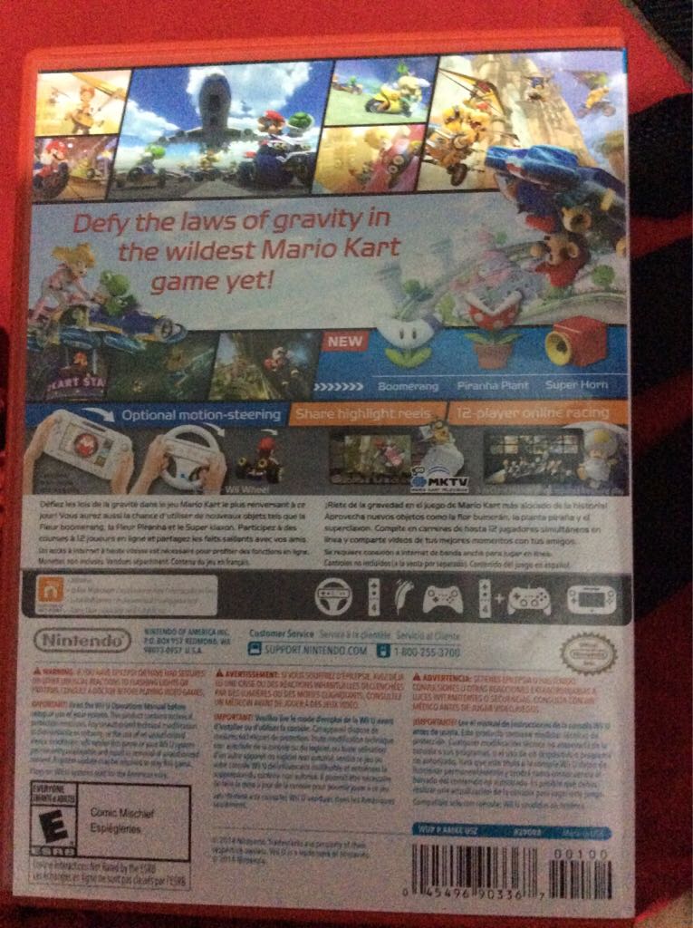Mario Kart 8 - Nintendo Wii U video game collectible - Main Image 2