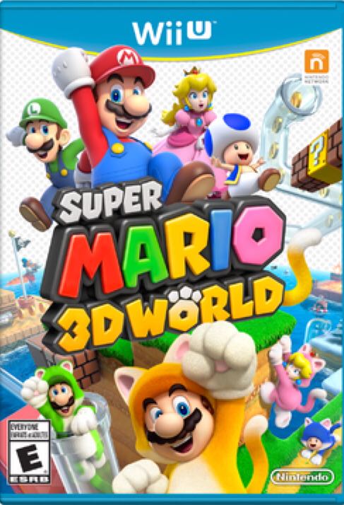 Super Mario 3D World - Nintendo Wii U video game collectible - Main Image 1