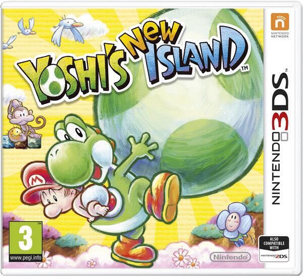 Yoshi’s New Island - Nintendo 3DS video game collectible - Main Image 1