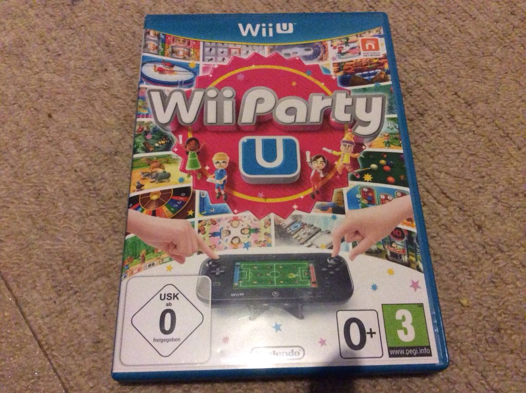 Wii Party U - Nintendo Wii U (Nintendo - 1-4) video game collectible [Barcode 045496332839] - Main Image 1
