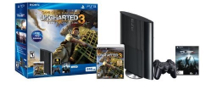 PS3 Super Slim 250GB Uncharted 3 Bundle - Sony PlayStation 3 (PS3) (Sony - 10) video game collectible - Main Image 2