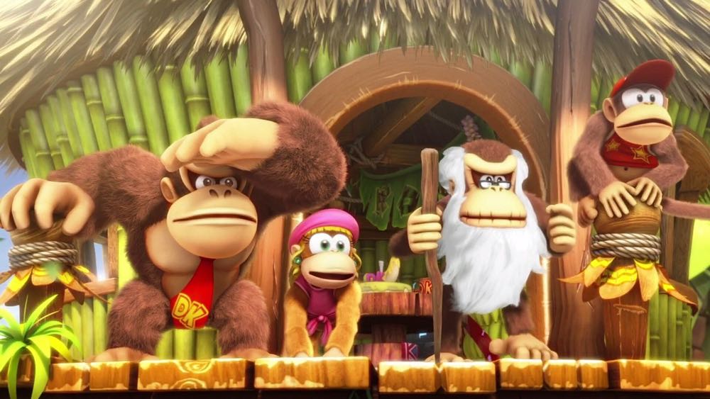Donkey Kong Country: Tropical Freeze - Nintendo Wii U Virtual Console (Nintendo - 2) video game collectible [Barcode 0045496904241] - Main Image 2