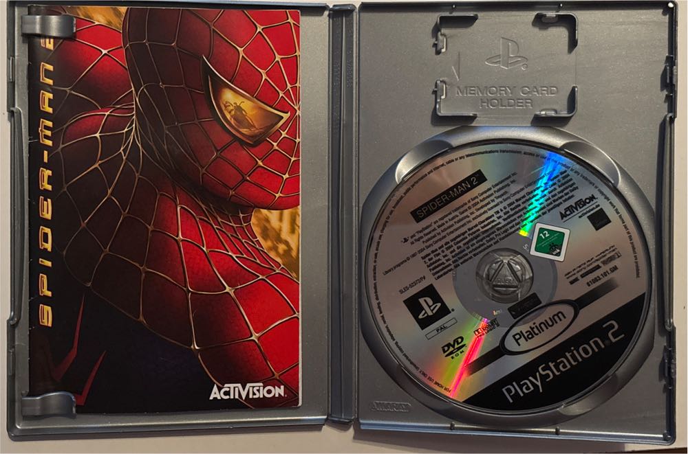 Spider-Man 2 - Sony PlayStation 2 (PS2) video game collectible [Barcode 5030917027215] - Main Image 3