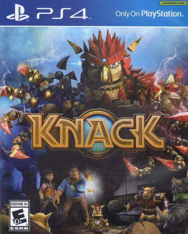 Knack - Sony PlayStation 4 (PS4) video game collectible - Main Image 1