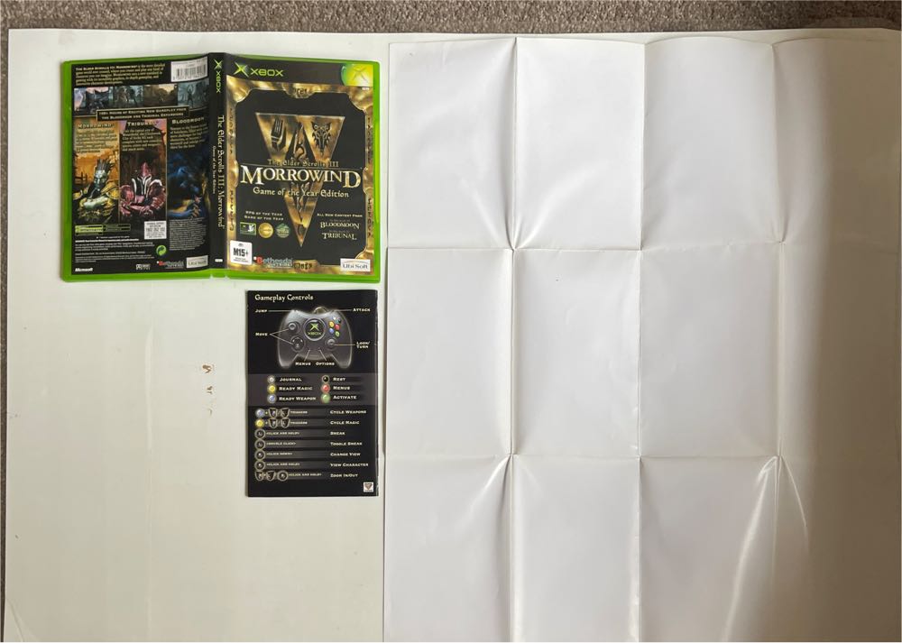 Elder Scrolls III: Morrowind - Microsoft Xbox X / S (1) video game collectible [Barcode 3307210162175] - Main Image 4
