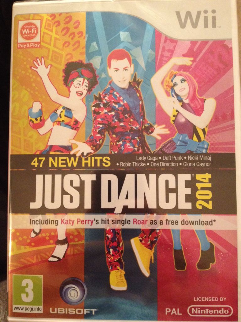 Just Dance 2014 - Nintendo Wii (Ubisoft) video game collectible [Barcode 3307215758984] - Main Image 1