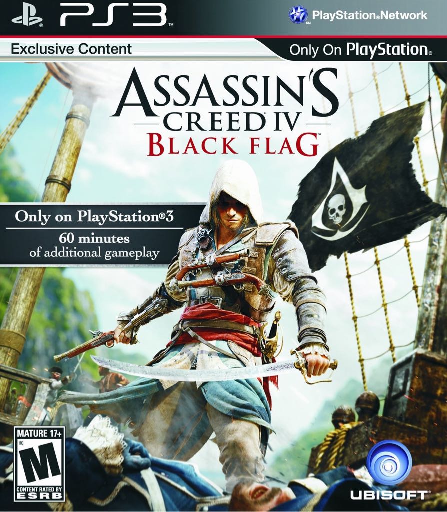 Assassin’s Creed IV Black Flag - Sony PlayStation 3 (PS3) (Ubisoft - Single-Player) video game collectible [Barcode 008888348641] - Main Image 2