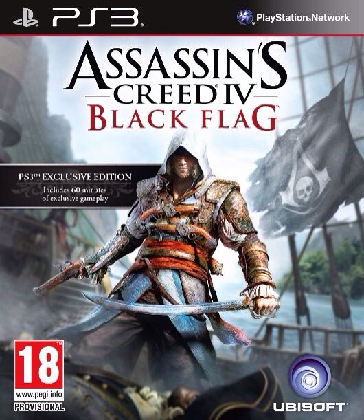 Assassin’s Creed IV Black Flag - Sony PlayStation 3 (PS3) (1) video game collectible [Barcode 3307215705025] - Main Image 1