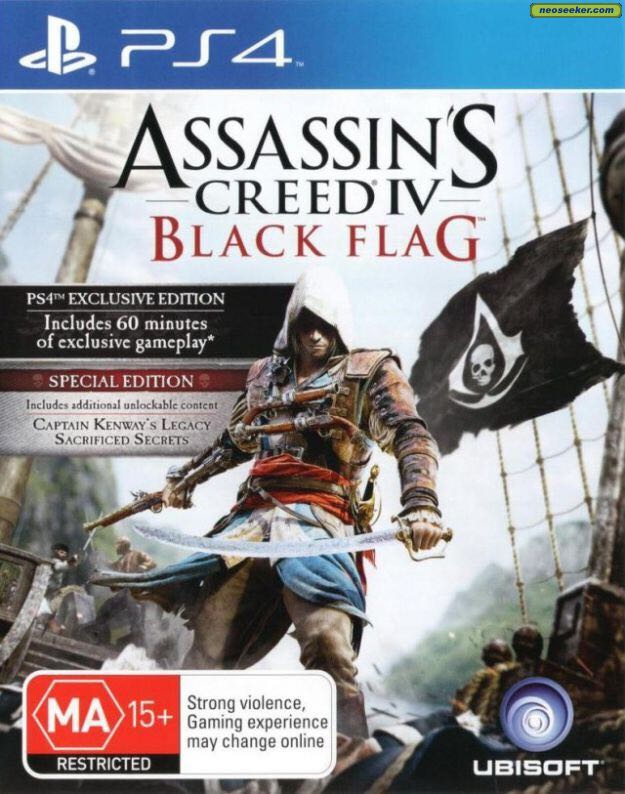 Assassin’s Creed IV Black Flag - Sony PlayStation 3 (PS3) video game collectible - Main Image 1
