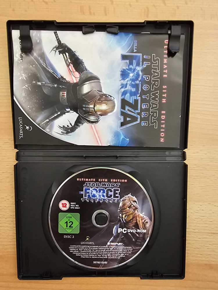 Star Wars Il Potere Della Forza - Ultimate Sith Edition - PC (LucasArts - 1) video game collectible [Barcode 5030917080098] - Main Image 3