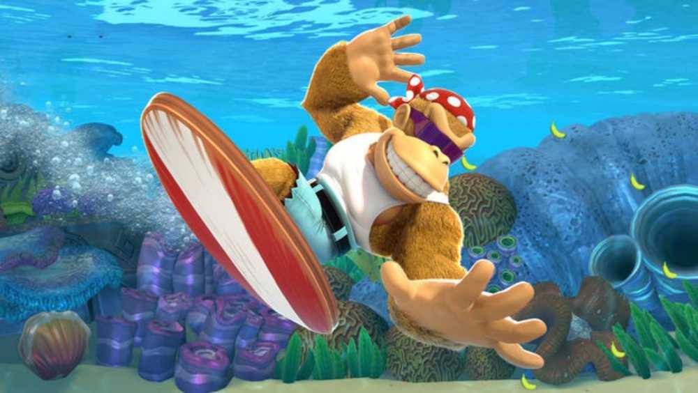 Donkey Kong Country: Tropical Freeze - Nintendo Switch (Nintendo - 1-2) video game collectible - Main Image 4