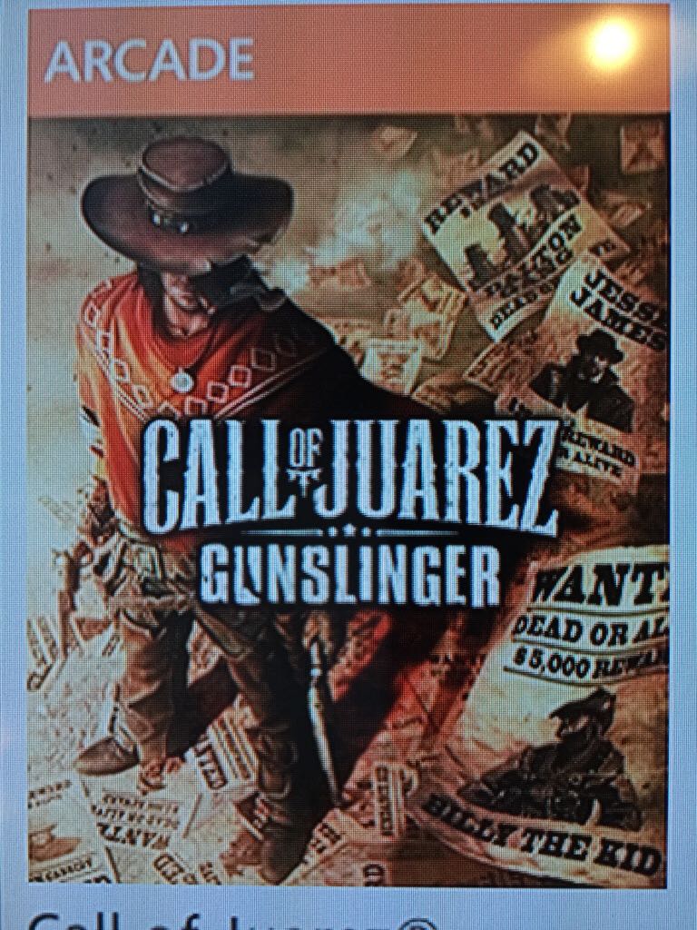 Call Of Juarez Gunslinger - Microsoft Xbox 360 video game collectible - Main Image 1