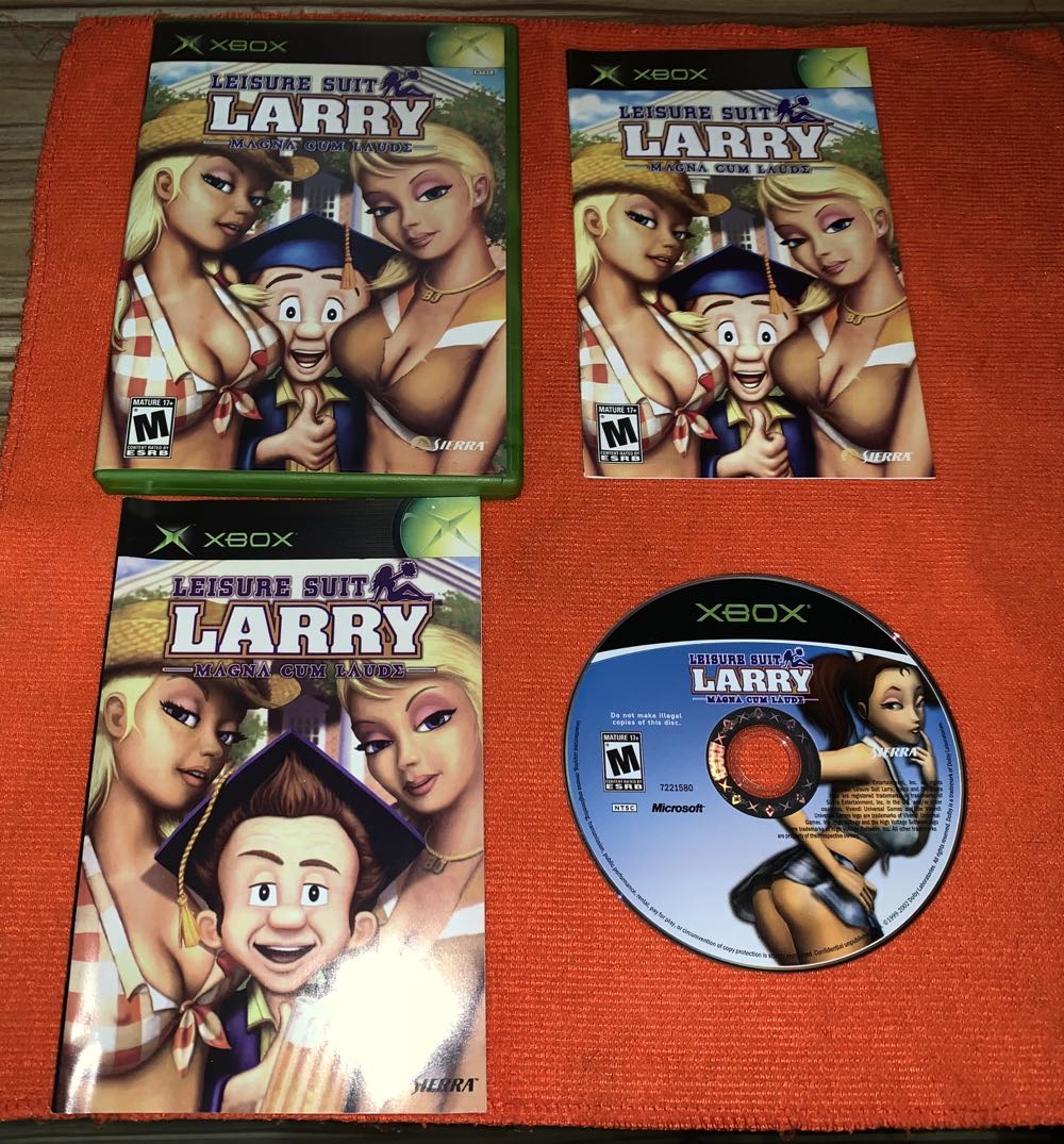Leisure Suit Larry Magna Cum Laude - Microsoft Xbox (Sierra - 1) video game collectible [Barcode 020626722155] - Main Image 3