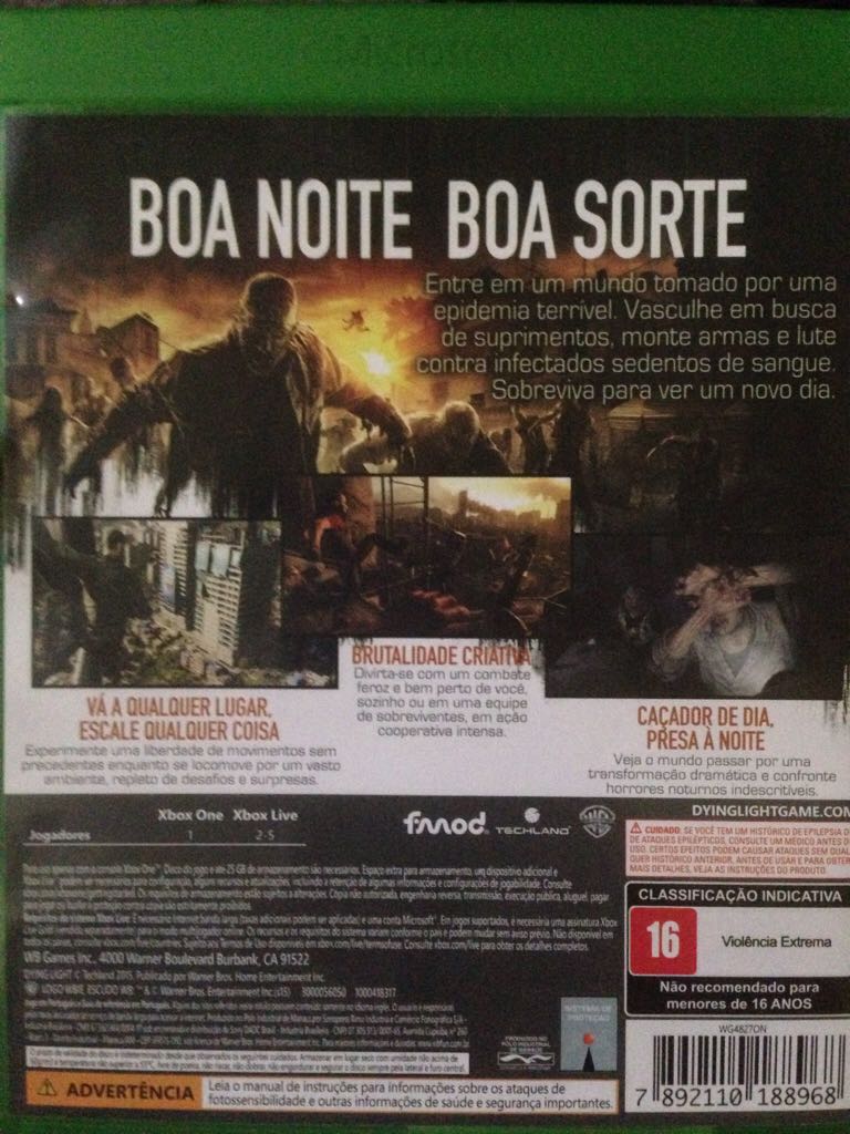 Dying Light - Microsoft Xbox One video game collectible [Barcode 7892110188968] - Main Image 2