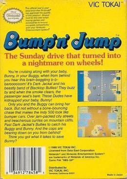 Bump And Jump - Nintendo Entertainment System (NES) video game collectible - Main Image 2