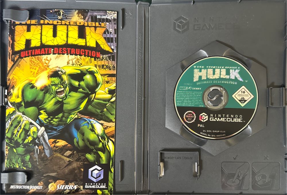 The Incredible Hulk Ultimate Destruction - Nintendo GameCube video game collectible [Barcode 3348542199149] - Main Image 3
