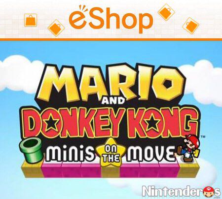 Mario And Donkey Kong: Minis On The Move - Nintendo 3DS (Nintendo) video game collectible - Main Image 1